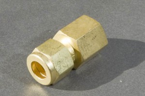 Brass Misting Line Female Connector