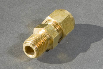 Brass Misting Line Male Connector