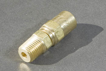 Brass Reusable Hose Fitting - Male